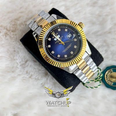 Rolex AA Grade || Dual Tone  || Blue Diamond Cut_img_0