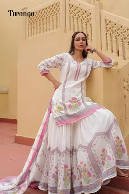 Taranga Premium Cotton Sharara 3-Piece Set_img_1