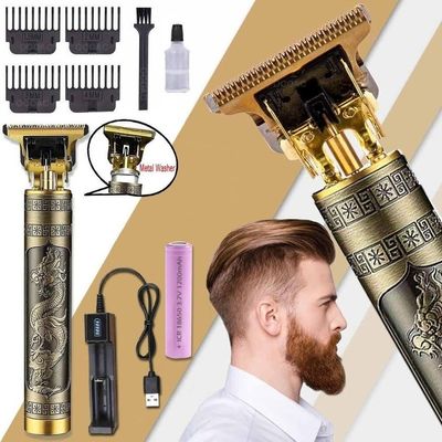 Vintage T9 Trimmer Hair Cutting Machine - Metal body_img_0