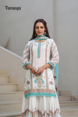 Taranga Premium Cotton Sharara 3-Piece Set_img_0