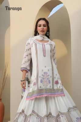 Taranga Premium Cotton Sharara 3-Piece Set_img_0