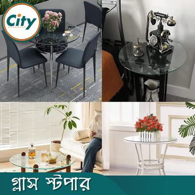 ৪ পিস সলিড অ্যালুমিনিয়াম সার্কেল ডিস্ক গ্লাস টপ অ্যাডাপ্টার টেবিলের জন্য অ্যান্টি স্লিপ রাবার রিং সহ গ্লাস স্টপার_img_4