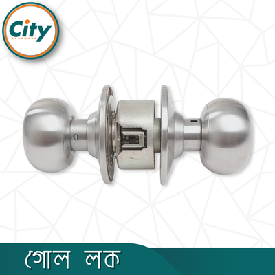 মোরটাইস স্টেইনলেস স্টিল গোল লক সর্বজনীন কাঠের দরজার লক সিলভার রঙের দরজার লক_img_3