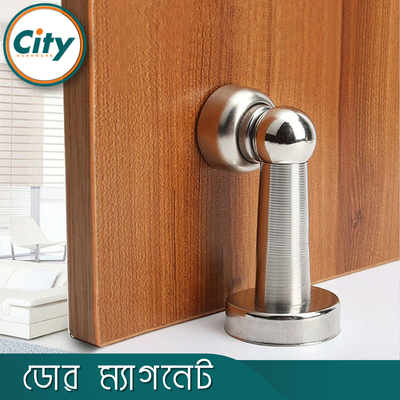 স্টেইনলেস স্টিল ডোর স্টপার ডোর ম্যাগনেট ওয়াল/ফ্লোর মাউন্ট ডোর হোল্ডার চৌম্বকীয় ডোর ক্যাচ_img_5
