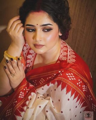 Taranga Premium Half Silk Sharee with Blouse Piece_img_0