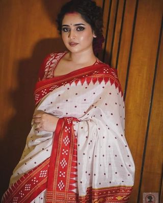 Taranga Premium Half Silk Sharee with Blouse Piece_img_4