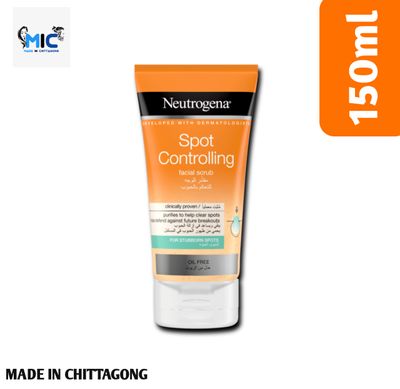 Neutrogena Spot Controlling Facial Scrub 150ml_img_0