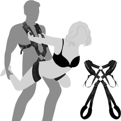 BDSM Bondage Love Slings for Couples Sex Swing Set with Adjustable Strap Adult Sex Toy Soft Plush Padding Mat Sex Restraints Toy_img_0