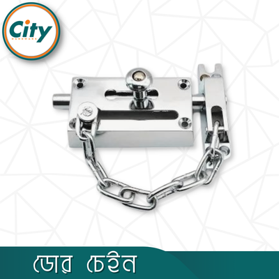 সুরক্ষার জন্য সেরা মানের হেভি ডিউটি সিলভার ডোর চেইন ডোর গার্ড ডোর বোল্ট ডোর লক_img_2