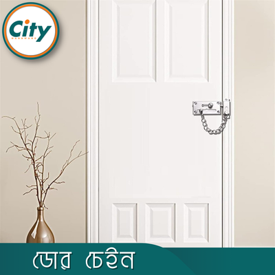 সুরক্ষার জন্য সেরা মানের হেভি ডিউটি সিলভার ডোর চেইন ডোর গার্ড ডোর বোল্ট ডোর লক_img_4