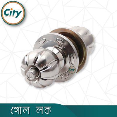 উচ্চ সুরক্ষা রাউন্ড লক কামরাঙ্গা মডেল সর্বজনীন কাঠের ডোর লক সিলভার রঙের দরজার লক_img_2