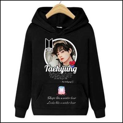 Taehyung (V) Circle Unisex BTS Hoodie_img_2