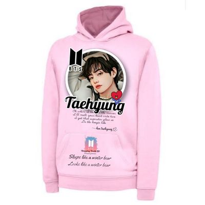 Taehyung (V) Circle Unisex BTS Hoodie_img_3