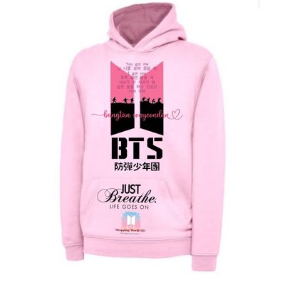 Stylish Logo Unisex BTS Hoodie_img_3