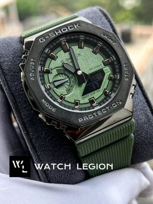 GSHOCK GM 2100 GREEN METAL BODY_img_1