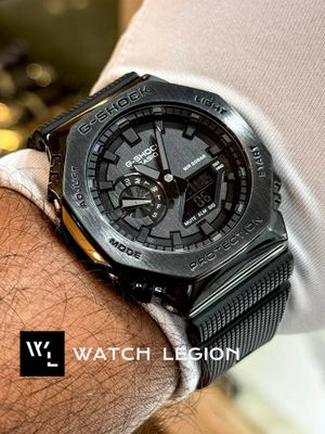 GSHOCK GM 2100 FULL BLACK METAL BODY_img_3