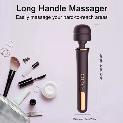Huge Magic Handheld Massager Wand Clitoris Stimulation for Women Big Size AV Stick 10 Speed Vibrator Foreplay Adult Toy 18_img_3
