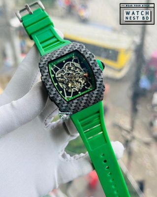 Richard Mille Skeleton Silicone RM Watch | AA Grade Master Copy_img_0