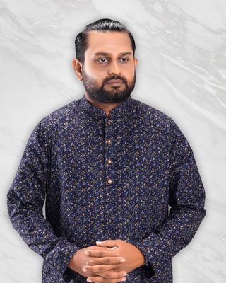 Royal Indigo Panjabi_img_0