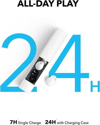 Anker Soundcore A30i Lipstick-Shaped Smart Noise Cancelling Earbuds – White_img_1