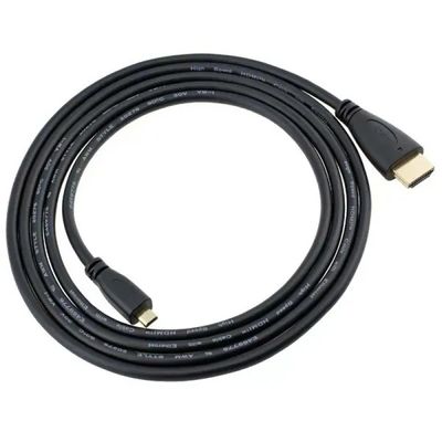 Micro HDMI to HDMI Standart 2 Meter Cable 4k Supported_img_1