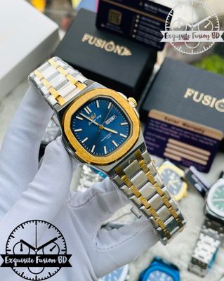Success Way Dual Tone Blue Dial L208 Authentic Watch_img_0