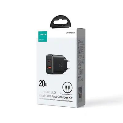 Joyroom 20W PD+QC 3.0 Dual-Port Fast Charger (Joyroom JR-TCF05EU)_img_4
