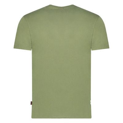 Men's T-Shirt Short Sleeve with Khaki Flag_img_1