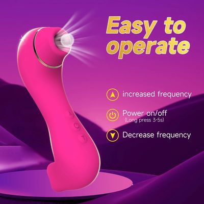 Powerful 2 in 1 Sucking Vibrator for Women Nipple Clit Stimulator Vagina Massager Oral Vacuum Female Masturbator Adult Sex Toys_img_2