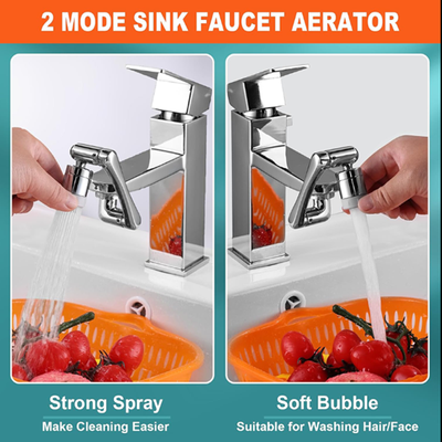1080° Universal Swivel Basin & Sink Tap Extender (2Pc Free Delivery)_img_1