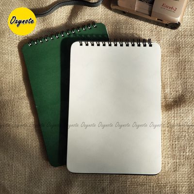 OXYNOTE A5 Size Premium Blank Cover Notebook - Dark Green_img_1