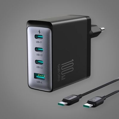 JOYROOM JR-TCG04EU 100W Fast Charger (C to C 1.2m Cable Included)_img_3