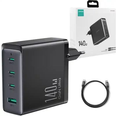 JOYROOM GaN Ultra JR-TCG05EU 140W 3C1A Fast Charger With C To C Cable_img_7