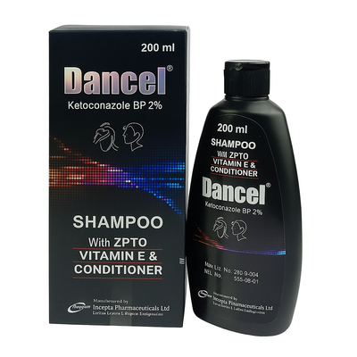 Dancel  (Ketoconazole BP 2%) Shampoo 200ml bottle_img_0