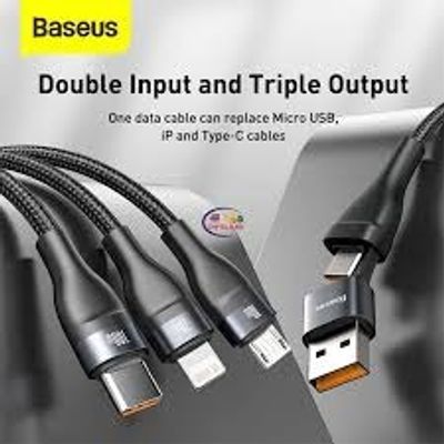 Baseus Two-for-Three Fast Charging Cable 100W_img_1