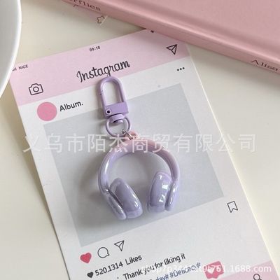 Three dimensional headset keychain_img_4