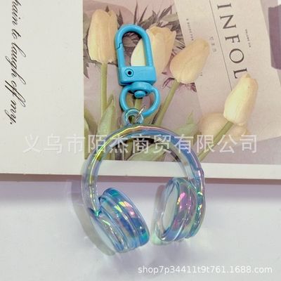 Three dimensional headset keychain_img_8