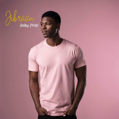 Premium Solid Baby Pink Colour T-shirt_img_0