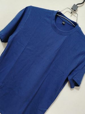 Premium Solid Navy Blue Colour T-shirt_img_1
