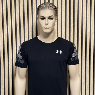 Synthetic Breathable Mesh Fabric T-shirt Combo_img_3