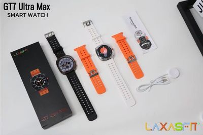 LAXASFIT GT7 Ultra Max Smart Watch | 1.9/2.0” HD Display, Dual Strap & Wireless Charging_img_0