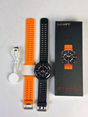 LAXASFIT GT7 Ultra Max Smart Watch | 1.9/2.0” HD Display, Dual Strap & Wireless Charging_img_1