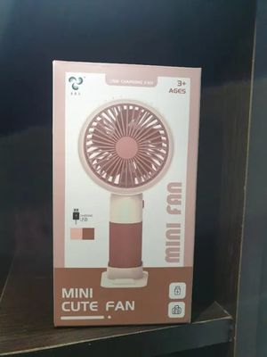 Mini Cute Rechargeable USB Charging Portable Handheld Desktop Fan and Mobile Stand_img_2
