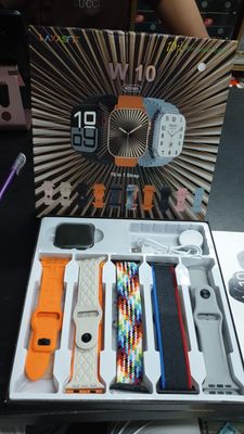 W10 Smart Watch (45mm) – 10 Strap Edition | Bluetooth Calling, Fitness Tracking & Long Battery Life_img_3