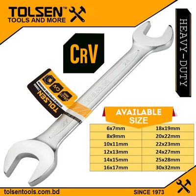 Tolsen Double Open End Spanner Wrench (Metric 6 to 32mm ) Cr-V_img_0