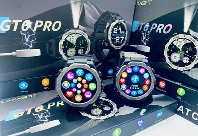 LAXASFIT GT6 Pro Smartwatch – HD ডিসপ্লে, ব্লুটুথ কল, ফিটনেস ট্র্যাকার ও ওয়াটারপ্রুফ ডিজাইন_img_3