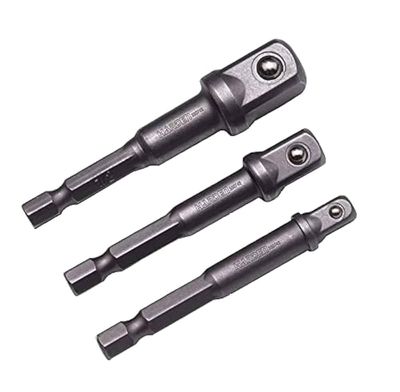 HARDEN HEX Socket Adaptor Set 3 pcs, 1/2", 3/8", 1/4" Model: 550733_img_0