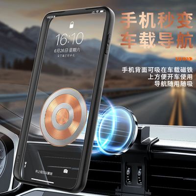 IQOO Neo10 magnetic leather texture brass heat dissipation protective cover_img_11