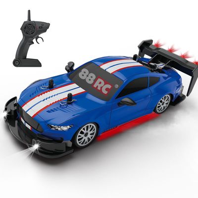 Mustung 4WD RC Drift Car With Tires & Traffic Cones_img_2