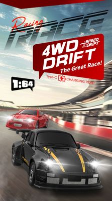 Porche 911 Desktop 4WD RC Drift Car_img_9